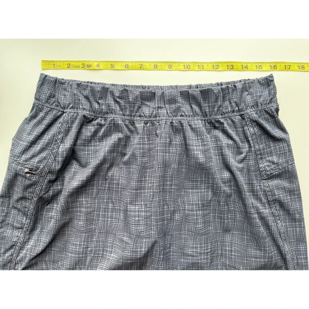CALIA Athletic‎ Skort Skirt Grey Black Grid Pickleball Golf Womens Medium